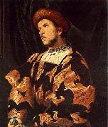 Girolamo Romanino Portrait of a Man oil painting reproduction